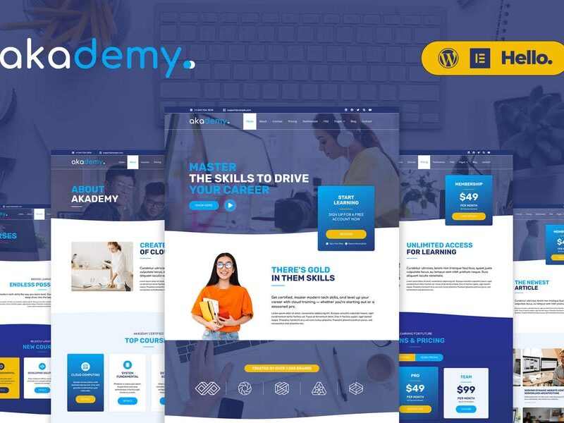 Akademy Online Courses Kit